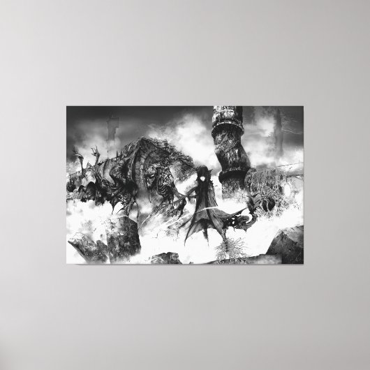 Heiligdom van het Einde Canvas Afdruk (Voorkant)