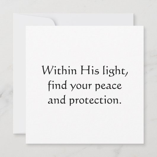 Heiligdom van Licht Kaart (Achterkant)