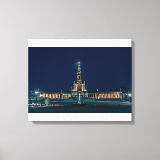 Heiligdom van Onze Lieve Vrouw van Fatima Canvas M Afdruk (Voorkant)