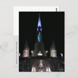 Heiligdom van Onze Lieve Vrouw van Lourdes, Frankr Briefkaart