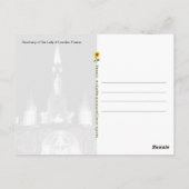 Heiligdom van Onze Lieve Vrouw van Lourdes, Frankr Briefkaart (Achterkant)