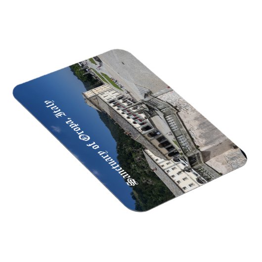 Heiligdom van Oropa, Piemonte, Italië Magneet (Rechterzijde)