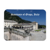 Heiligdom van Oropa, Piemonte, Italië Magneet (Horizontaal)