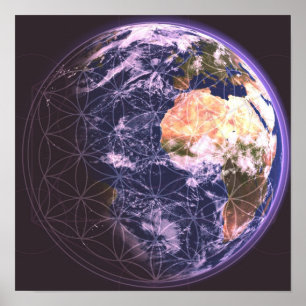 Heilige Aarde Poster