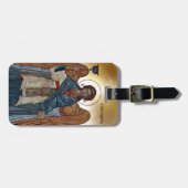 Heilige Aartsengel Gabriël Bagagelabel (Voorkant horizontaal)