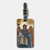 Heilige Aartsengel Gabriël Bagagelabel (Voorkant verticaal)