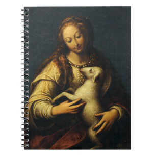 Heilige Agnes Zuivere Getuige van Christus Notitieboek
