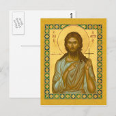 Heilige Alexis het Man van God - de Kaart van het (Voorkant / Achterkant)