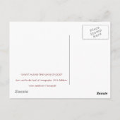 Heilige Alexis het Man van God - de Kaart van het (Achterkant)