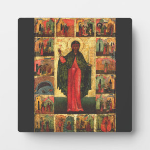 Heilige Anastasia de Bevrijder Byzantijnse Kunst Fotoplaat