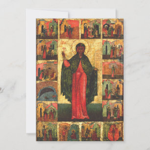 Heilige Anastasia de Bevrijder Byzantijnse Kunst Kaart