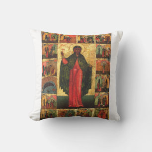 Heilige Anastasia de Bevrijder Byzantijnse Kunst Kussen