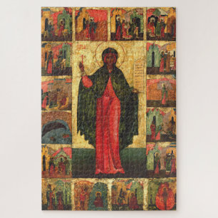 Heilige Anastasia de Bevrijder Byzantijnse Kunst Legpuzzel
