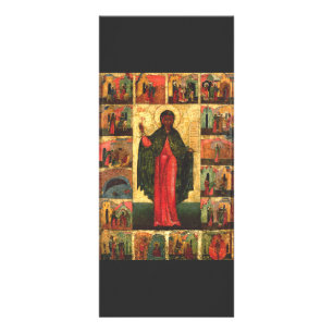 Heilige Anastasia de Bevrijder Byzantijnse Kunst Reclamekaart