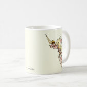 Heilige Angels Pink Gegowned Waterverf Schilderkof Koffiemok (Voorkant rechts)