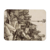 Heilige Antonius Lezen door Albrecht Durer Magneet (Horizontaal)