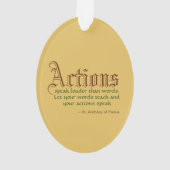 Heilige Antonius van Padua & Christus Kind (JM 05) Ornament (achterkant)