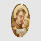Heilige Antonius van Padua & Christus Kind (JM 05) Ornament (voorkant)