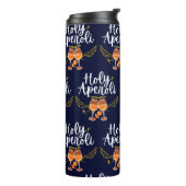 Heilige Aperoli Witte Trendy Aperol Spritz Uitspra Thermosbeker (Gedraaid links)