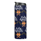 Heilige Aperoli Witte Trendy Aperol Spritz Uitspra Thermosbeker (Geroteerd rechts)