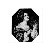 Heilige Apollonia Maagd en Martelaar Rubberstempel (Afrduk)