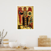 Heilige Archangel Michael Poster (Keuken)