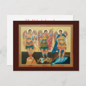 Heilige Archangels Prayer-kaart Briefkaart (Voorkant / Achterkant)
