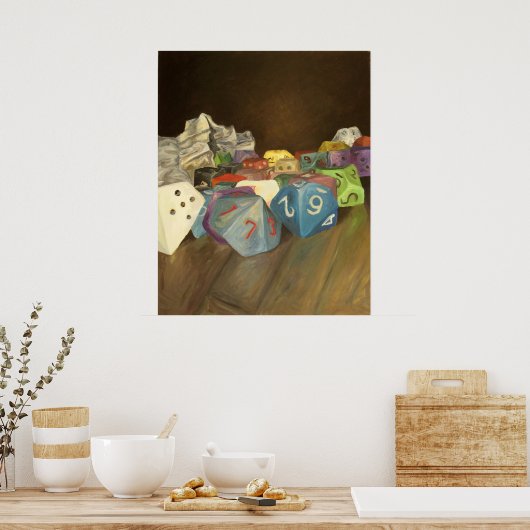 heilige artikelen van de gamer poster (Keuken)