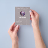 Heilige As | Derde Oog Ontwerp Flyer (Hand)