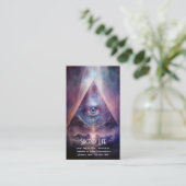 Heilige As | Third Eye Design Visitekaartje (Staand voorkant)