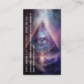 Heilige As | Third Eye Design Visitekaartje (Achterkant)