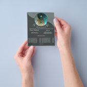 Heilige Balans | Yin Yang Symbool Flyer (Hand)