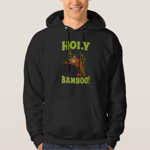 Heilige bamboe voor een rode panda expert hoodie