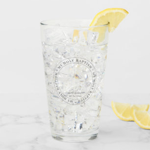 Heilige Baptisme Eenvoudig Lijst Moderne Aangepast Glas