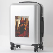 Heilige Barbara Heilige Icoon Grafische Kunst Sticker (Koffer)