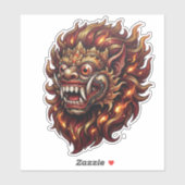 Heilige Barong Sticker - Modern Bali (Vel)