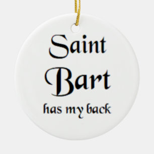 heilige bart keramisch ornament