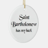 heilige bartolomeus keramisch ornament (Rechts)