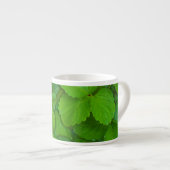 Heilige Basilicum Tulsi groene munt bladeren Espresso Kop (Voorkant rechts)