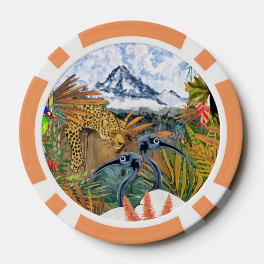 heilige berg poker chips (Achterkant)