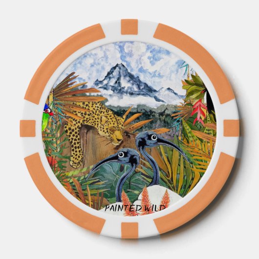 heilige berg poker chips (Voorkant)