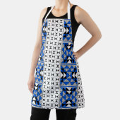 Heilige bergen in blauw schort (Insitu)