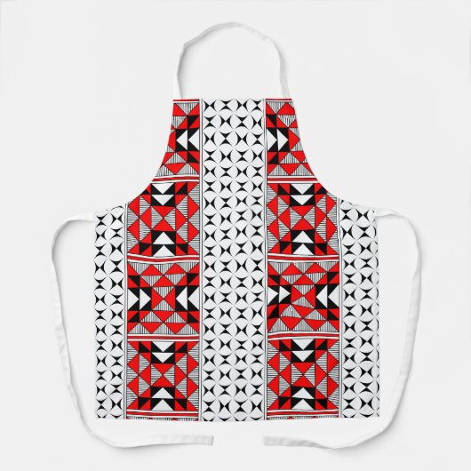 Heilige bergen in het rood schort (Voorkant)