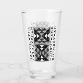 Heilige bergen in houtskool glas (Achterkant)