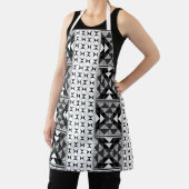 Heilige bergen in houtskool schort (Insitu)