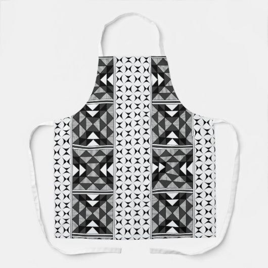 Heilige bergen in houtskool schort (Voorkant)