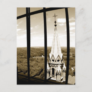 Heilige bergtop van de toren briefkaart