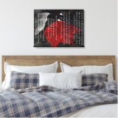 HEILIGE BERK CANVAS AFDRUK (Insitu (Slaapkamer))