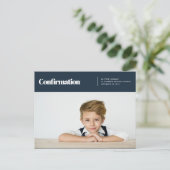 Heilige Bevestiging | Aangepaste foto Briefkaart (Staand voorkant)