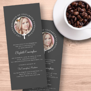 Heilige Bevestiging   Aangepaste foto's en eenvoud Kaart